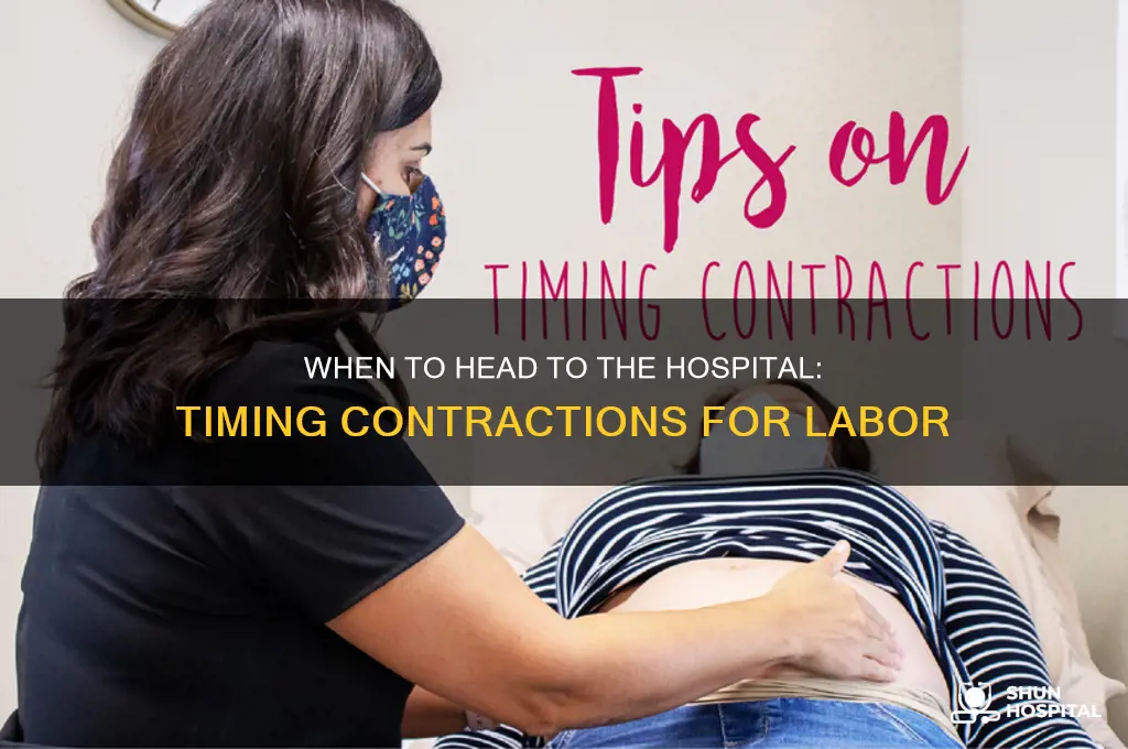 how frequent contractions before hospital