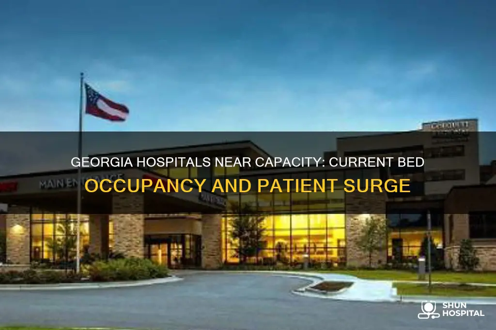 how full are georgia hospitals