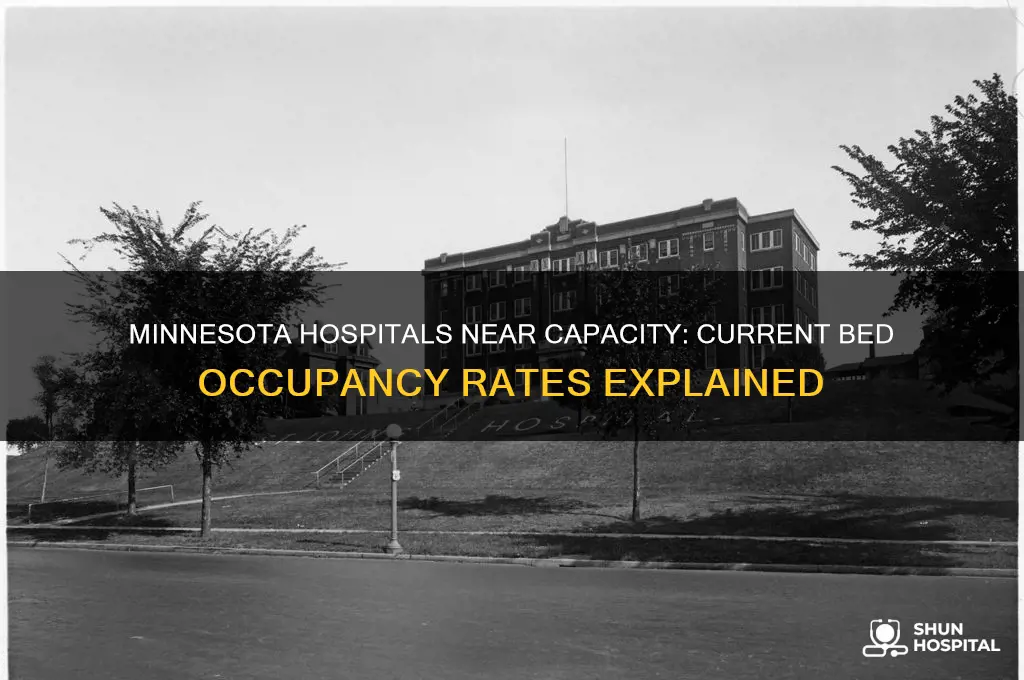 how full are mn hospitals