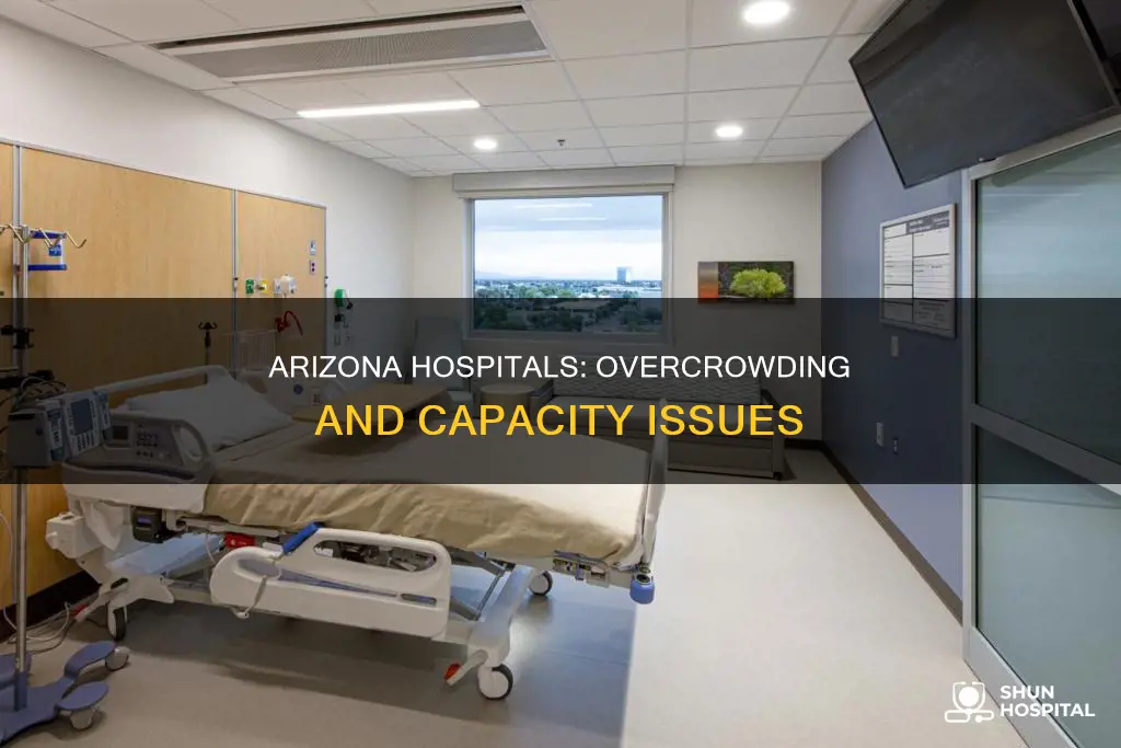 how full are the hospitals in arizona