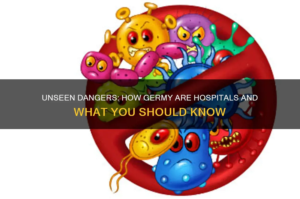 how germy are hospitals
