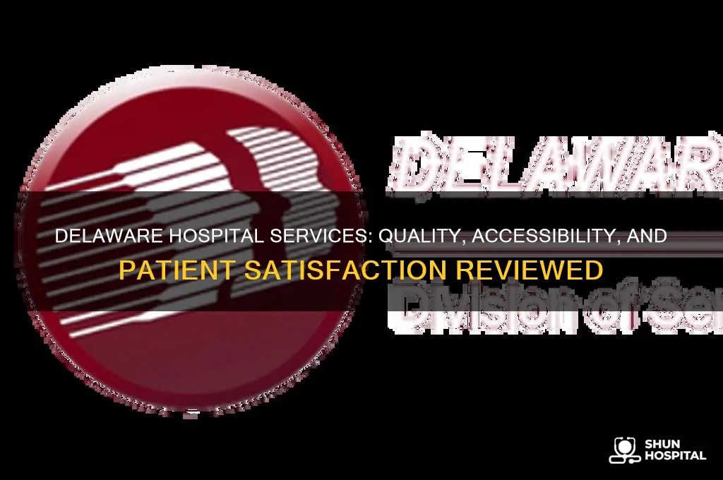 how good is the services in hospitals in delaware