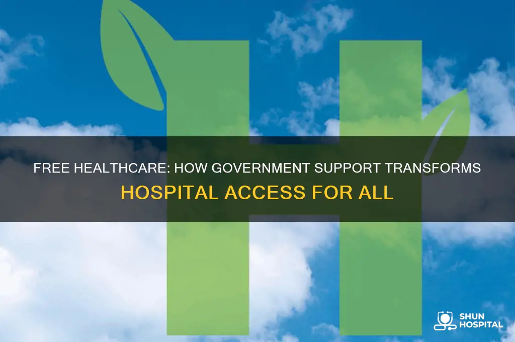 how government help by free health care in hospital