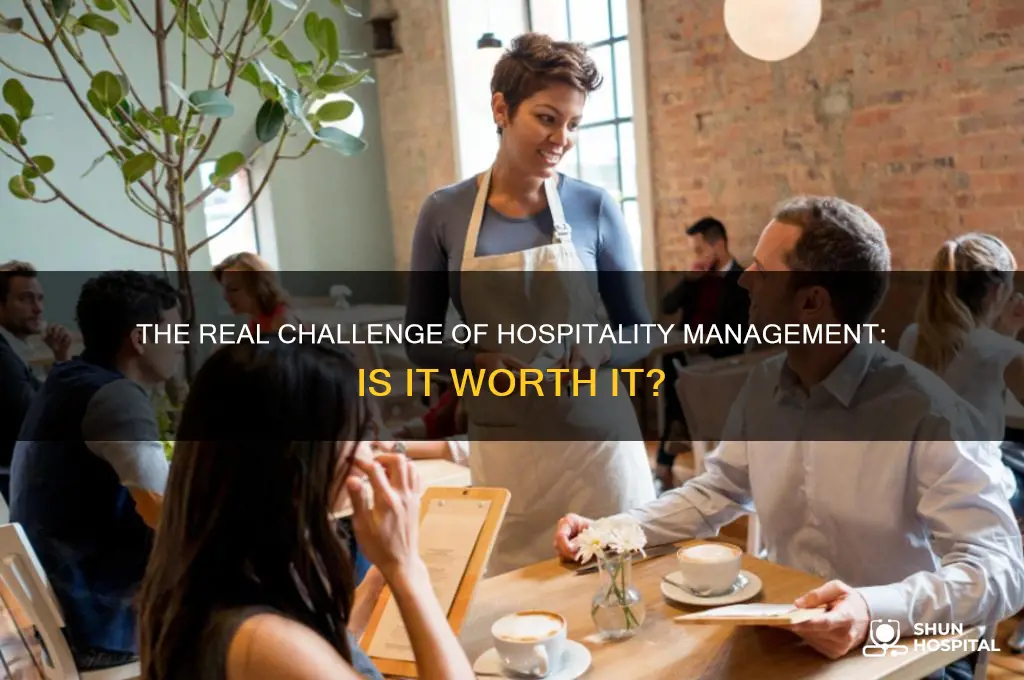 how hard is hospitality management
