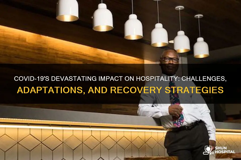 how has the hospitality industry been affected by coronavirus