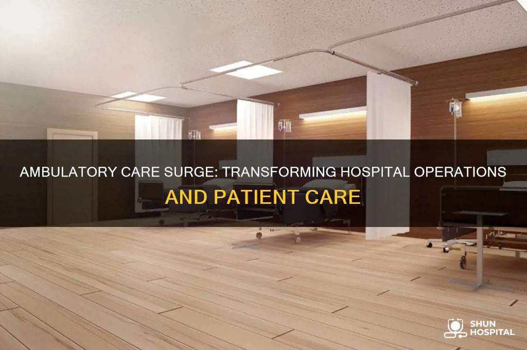 how has the rapid growth of ambulatory care impacted hospitals