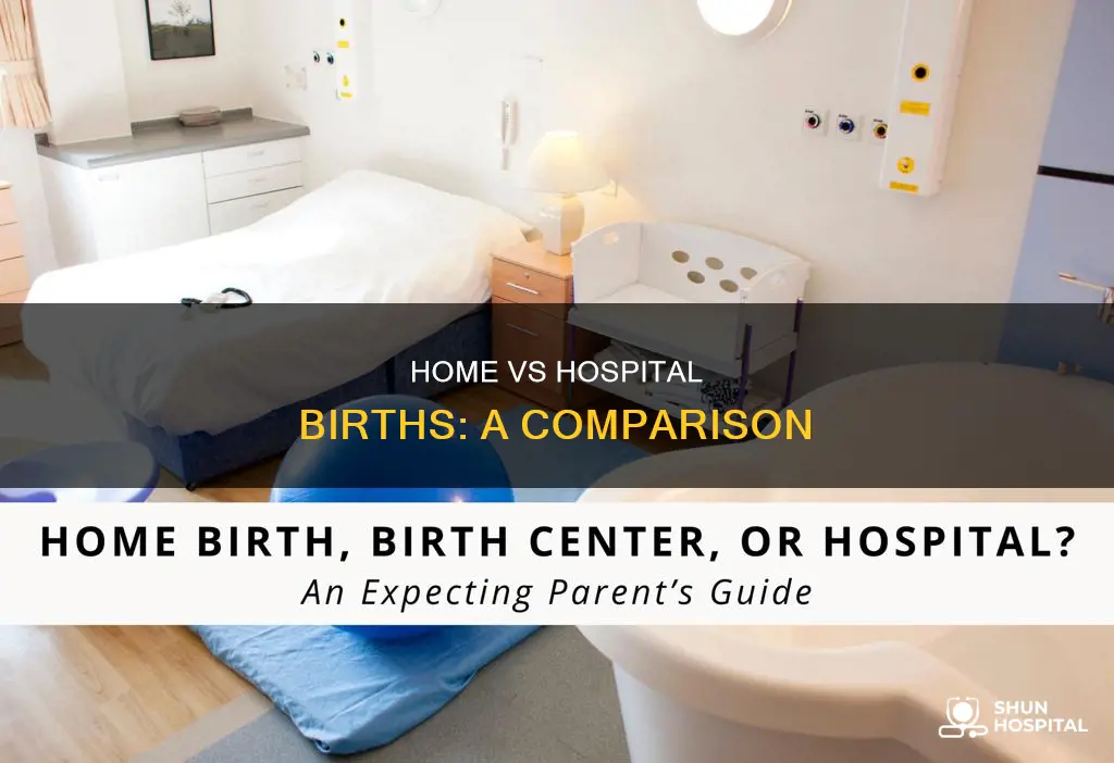 how home births compare to hospital births