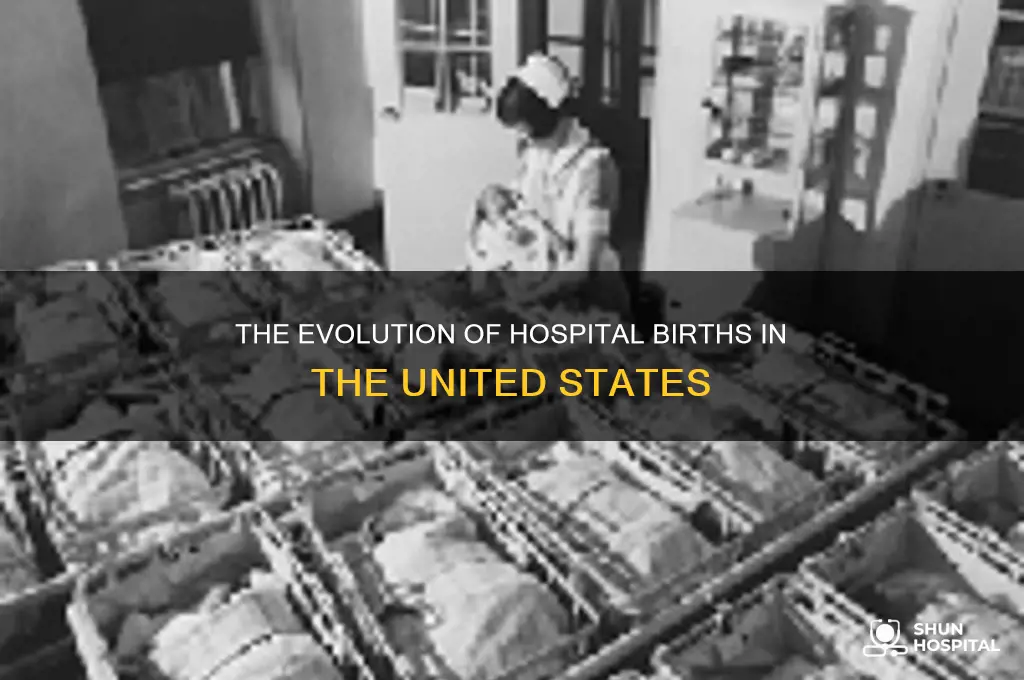 how hospital birth started usa
