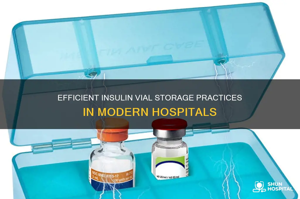 how hospital store insulin vials
