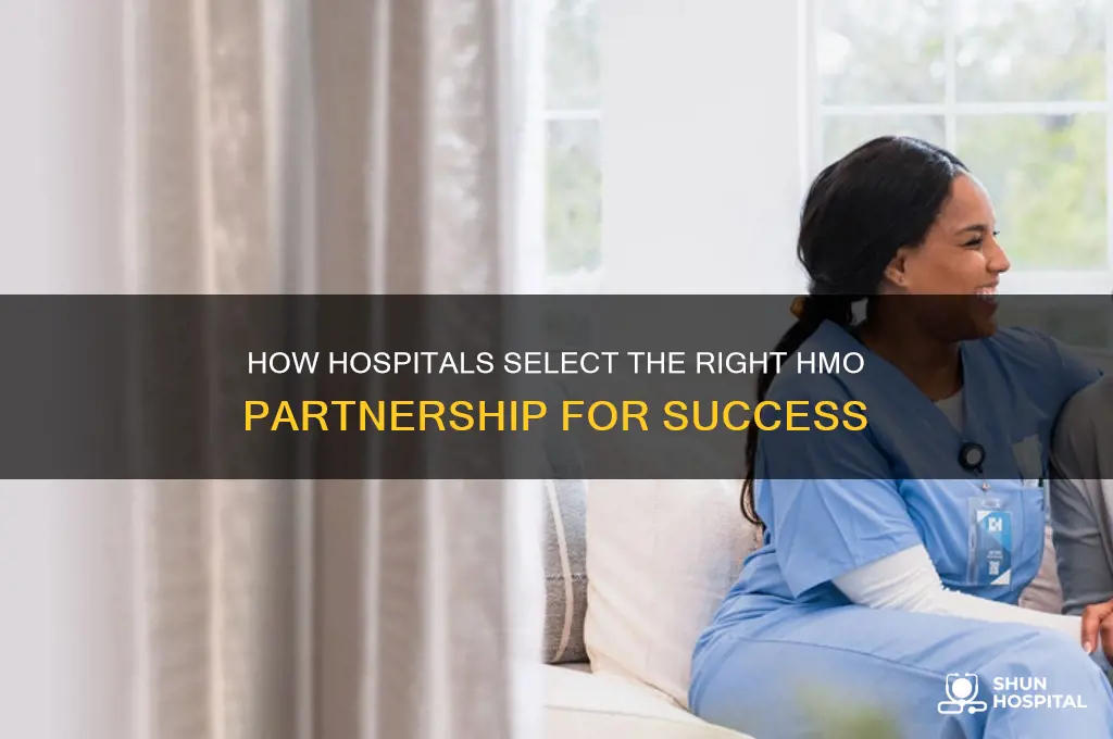 how hospitals choose and hmo