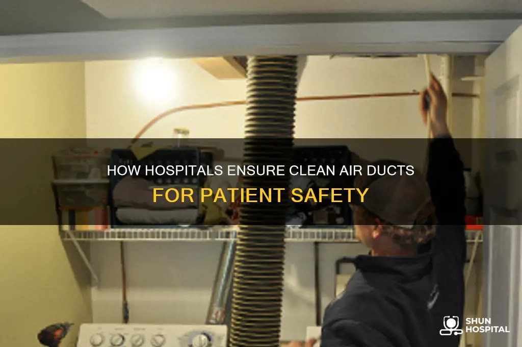 how hospitals clean air duck