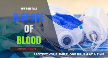 Safe Blood Disposal: Hospital Practices and Environmental Considerations