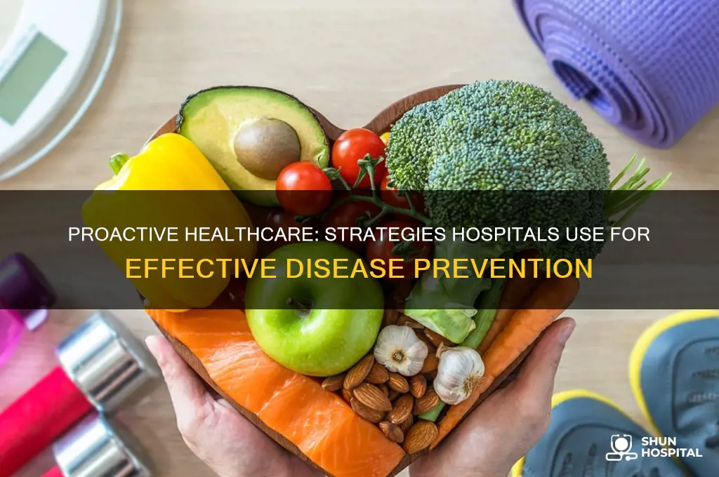 how hospitals engage indisease prevention