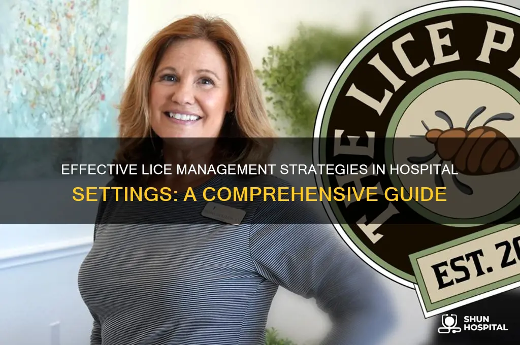 how hospitals handle lice