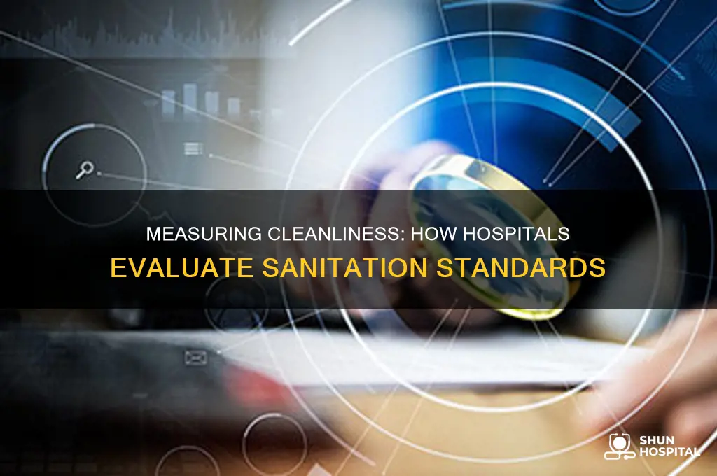 how hospitals measure sanitation