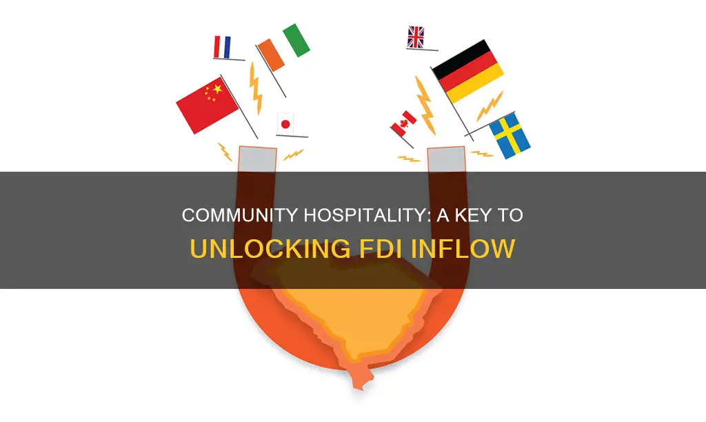 how hosting community hospitality influence fdi inflow