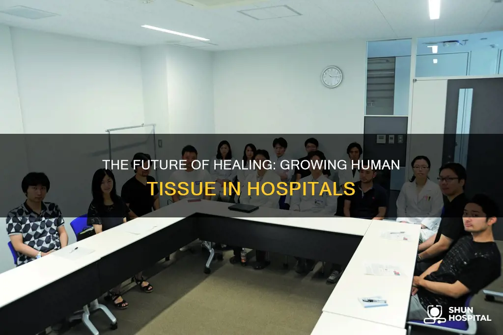 how human tissue is grown in hospitals