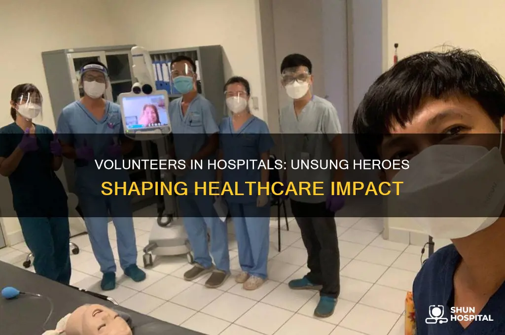 how important are volunteers hospitals