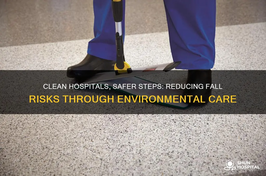 how impotant is environmental cleaning in hospitals to prevent falls