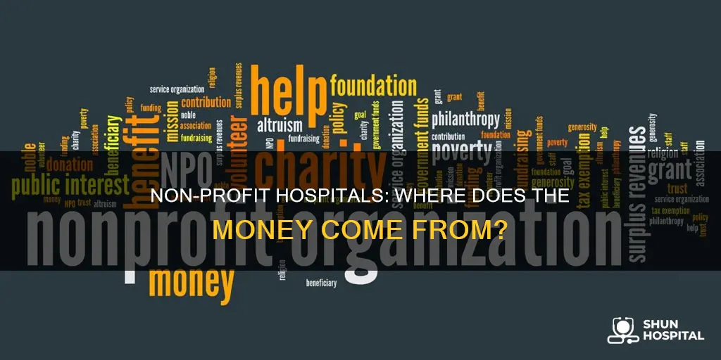 how is a non profit hospital financed