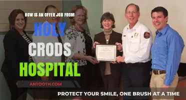 Holy Crows Hospital Job Offer: What to Expect and How to Respond
