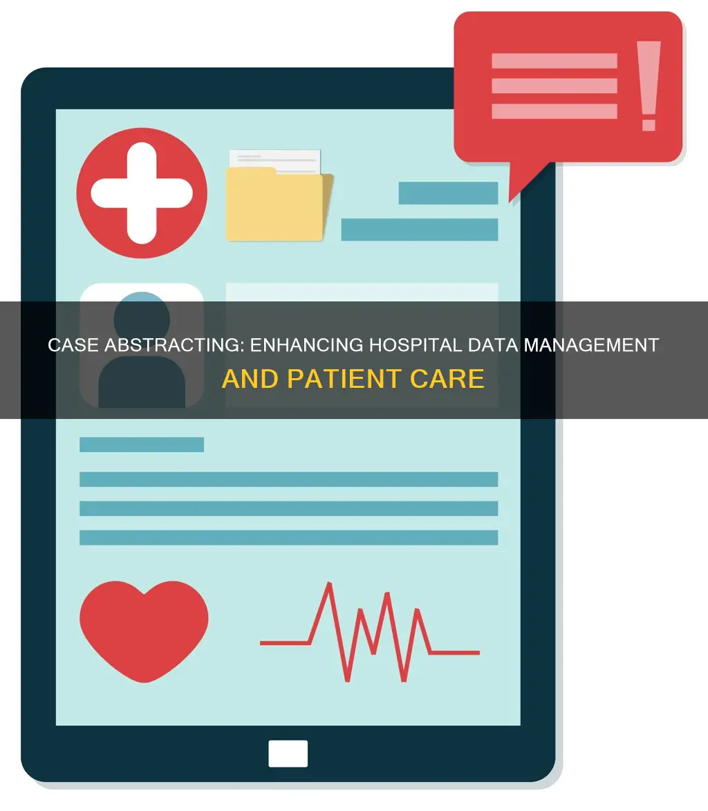 how is case abstracting applied in hospitals
