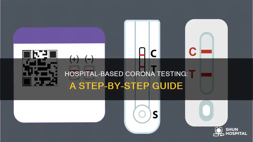 how is corona test done in hospital