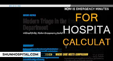 Emergency Room Minutes: Calculating Hospital Stays