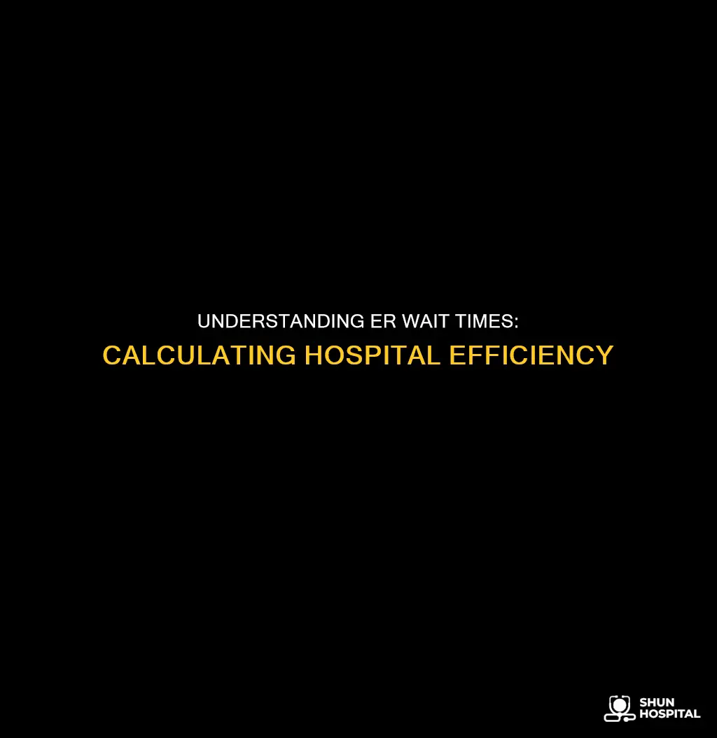 how is er minutes for hospital calculatef