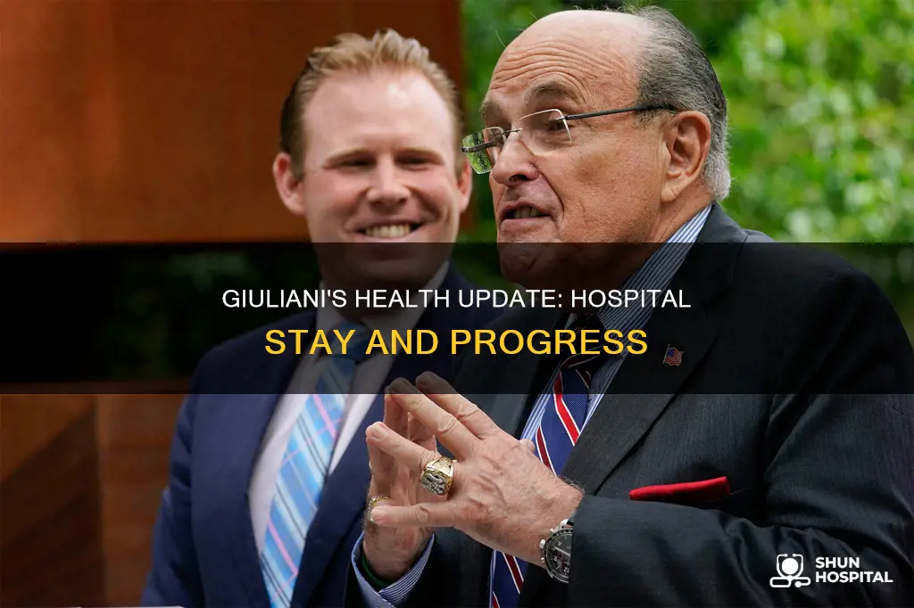 how is giuliani doing in the hospital