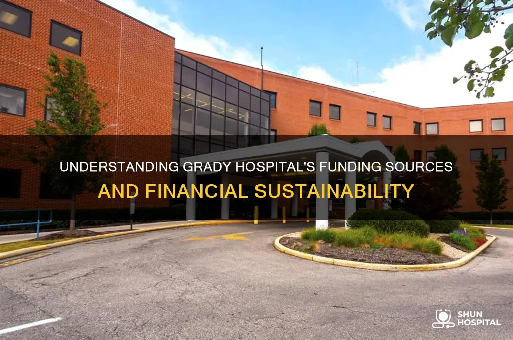 how is grady hospital funded