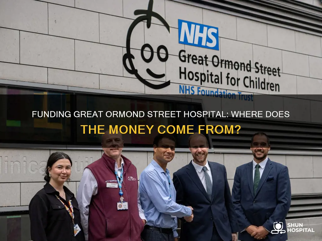 how is great ormond street hospital funded