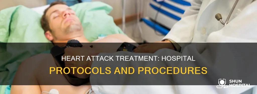 how is heart attack treated in hospital
