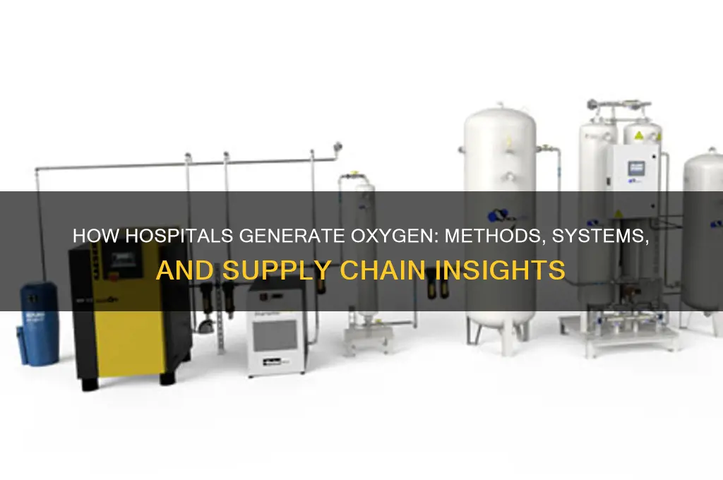how is hospital oxygen produced