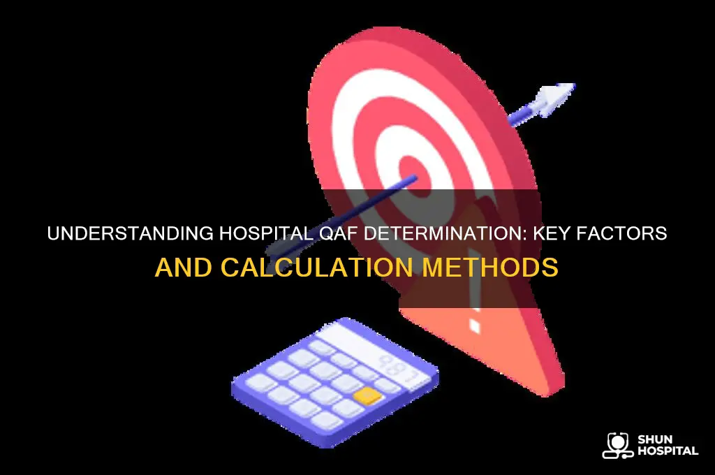 how is hospital qaf determinated