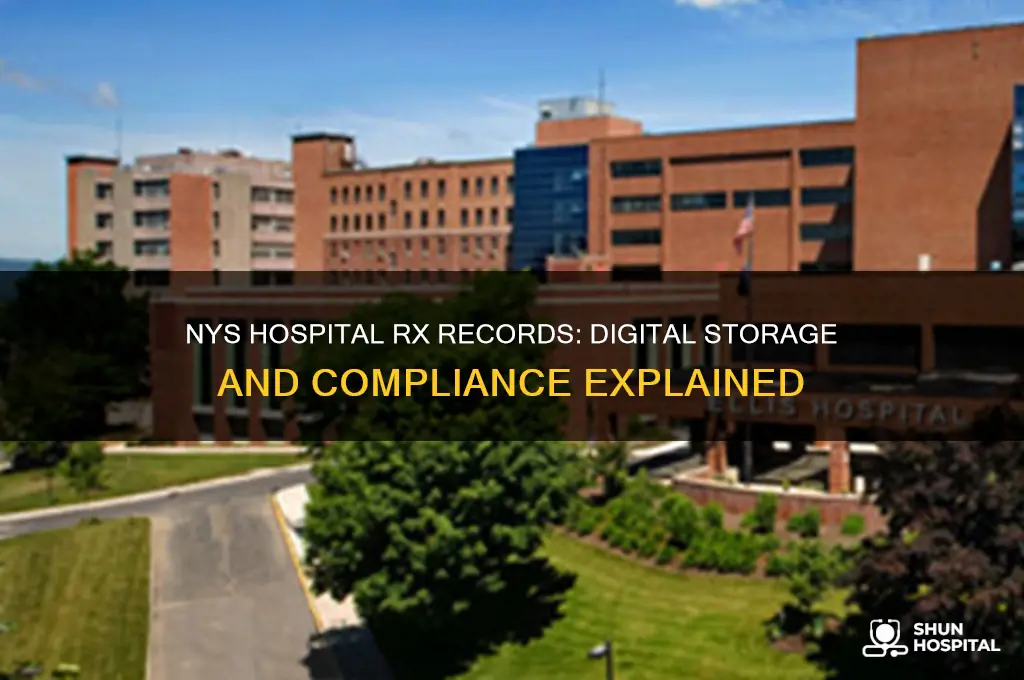 how is hospital rx record being kept in nys