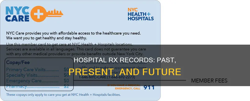 how is hospital rx record being kept