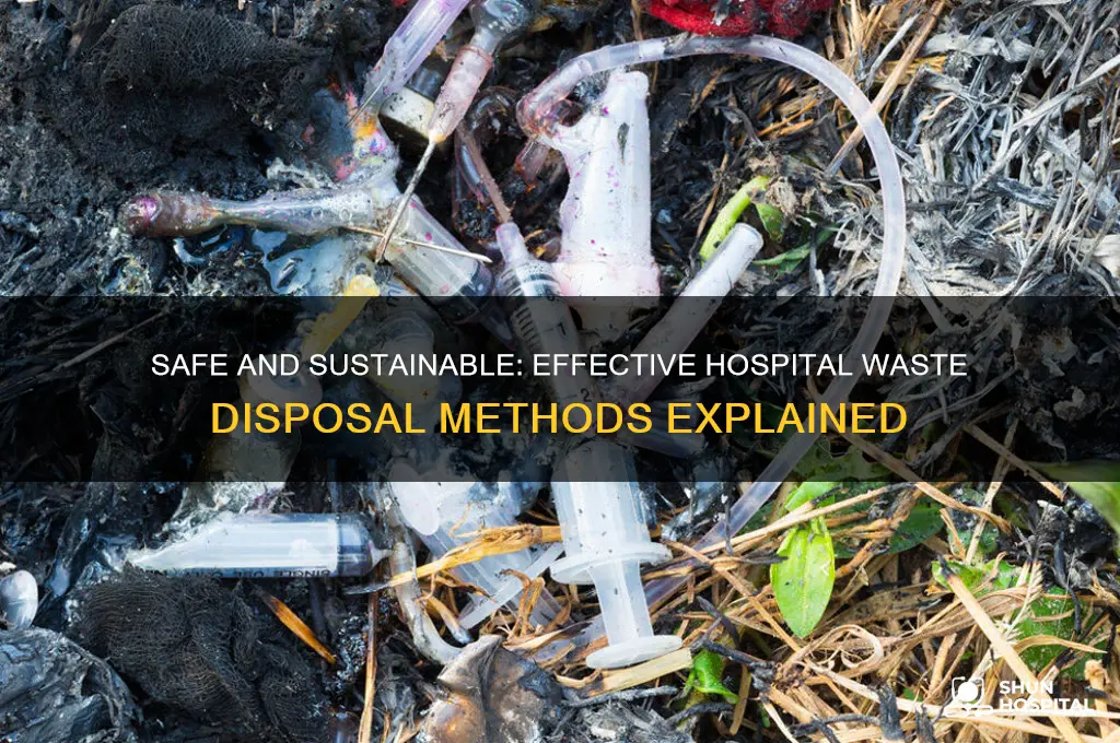 how is hospital waste disposal