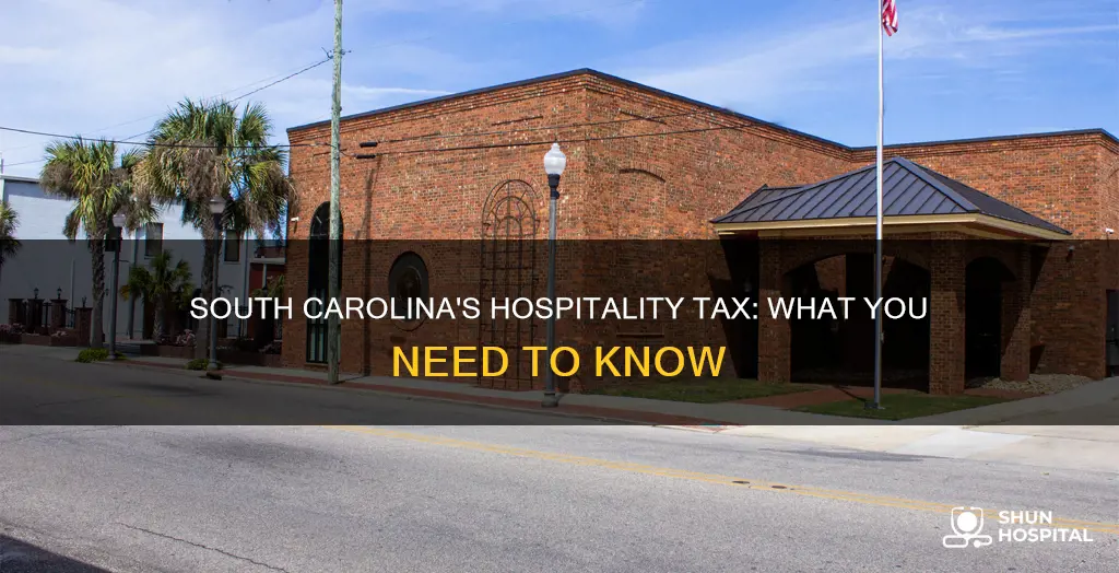 how is hospitality tax in south carolina
