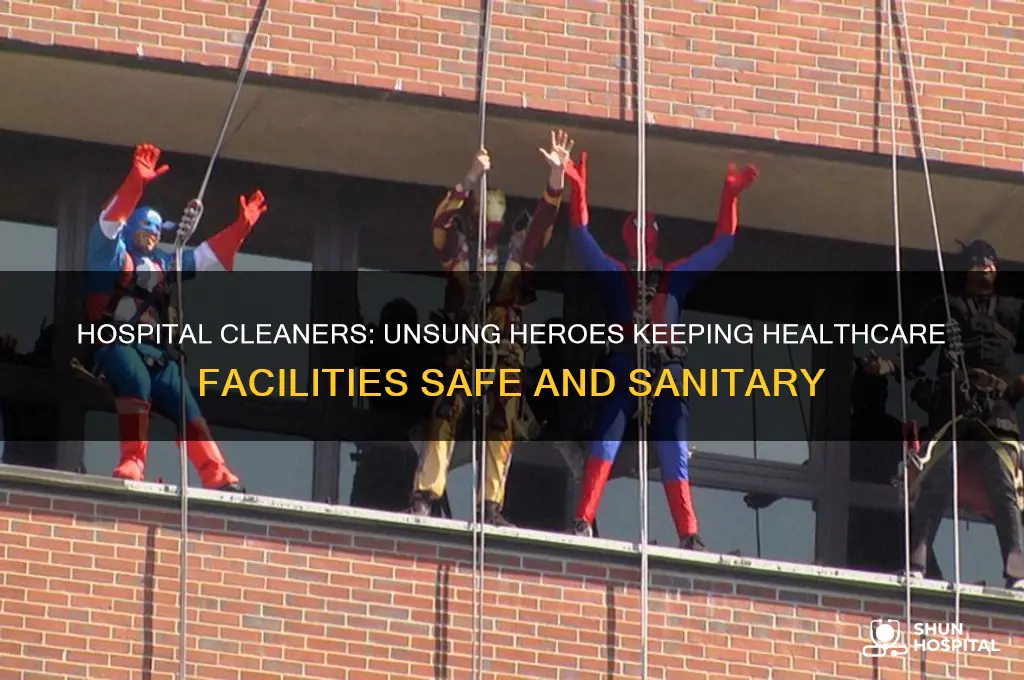 how is it call the people who clean hospitals