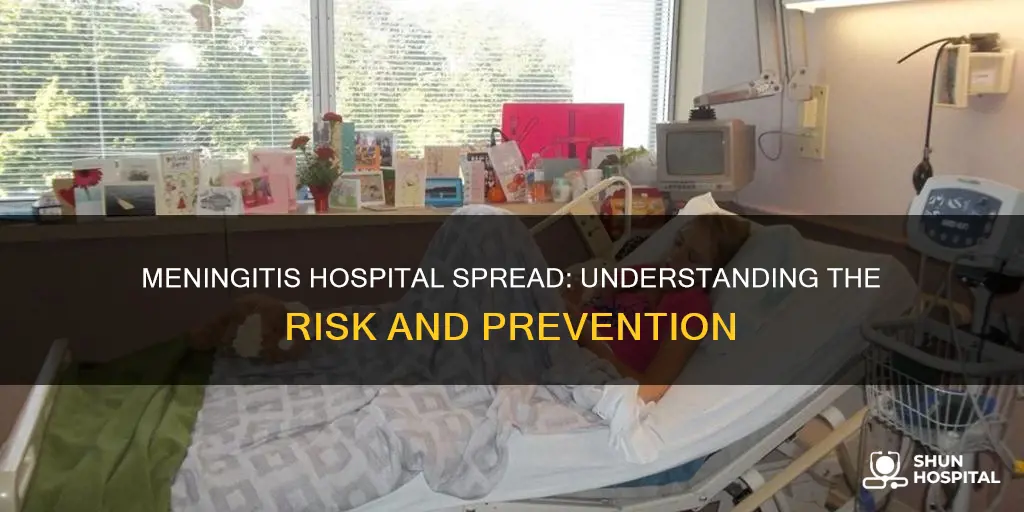 how is meningitis spread in the hospital