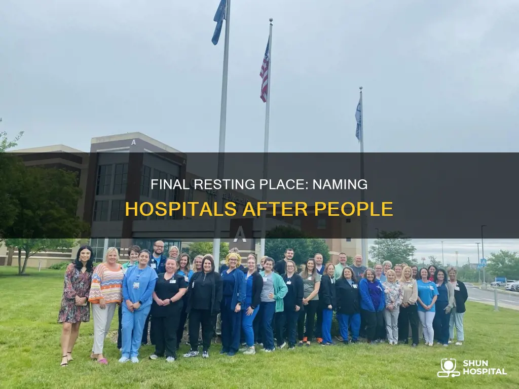 how is name hospital before people death