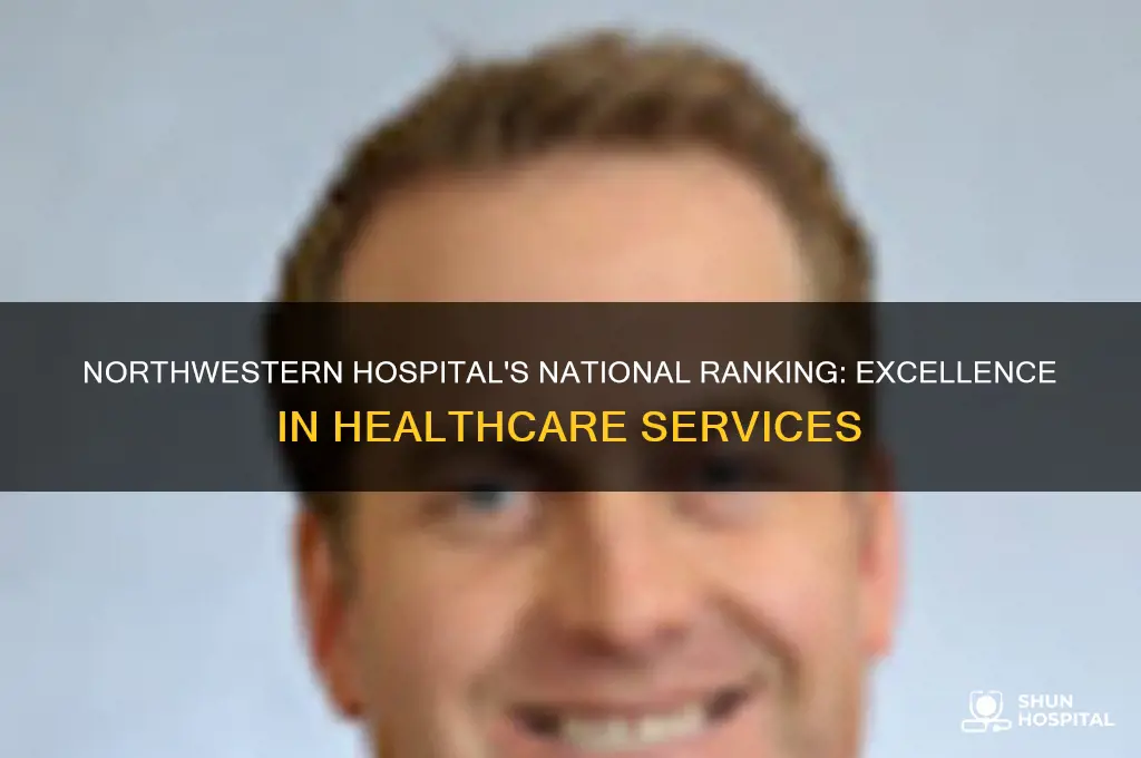 how is northwestern hospital ranked