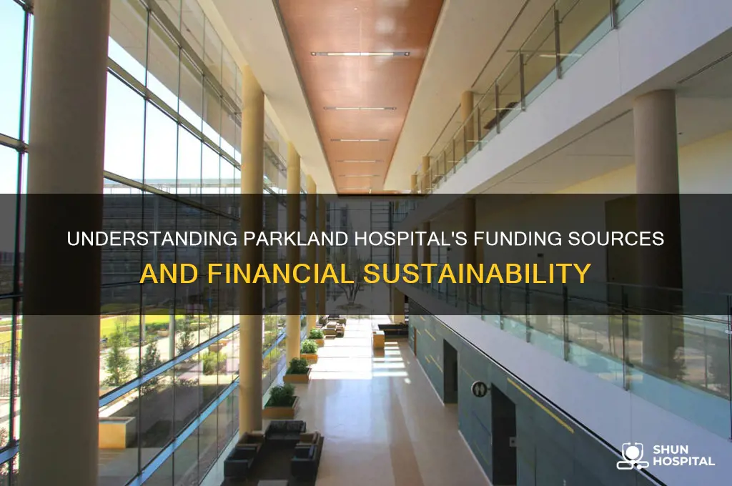 how is parkland hospital funded