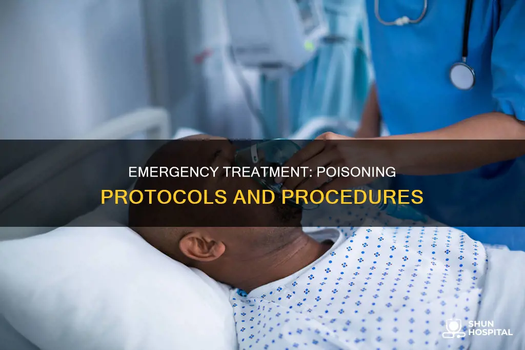 how is poisoning treated in a hospital