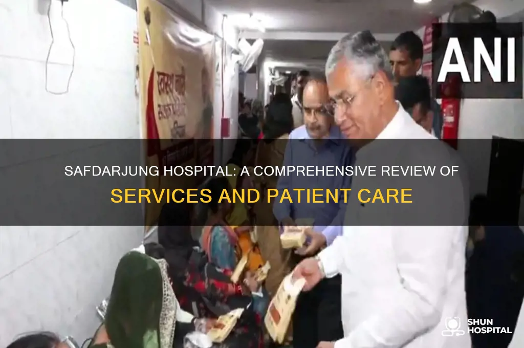 how is safdarjung hospital