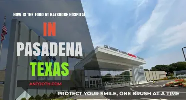 Bayshore Hospital Pasadena, Texas: A Review of the Food Quality