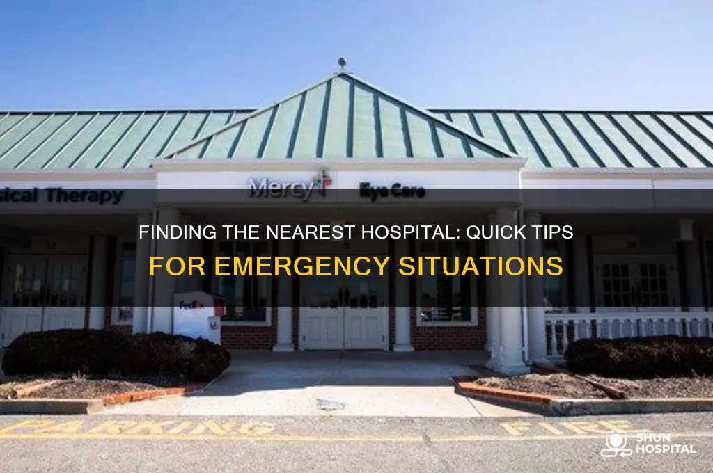 how is the nearest hospital