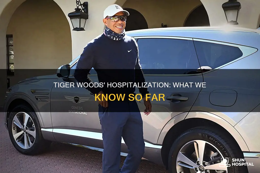 how is tiger woods doing in hospital
