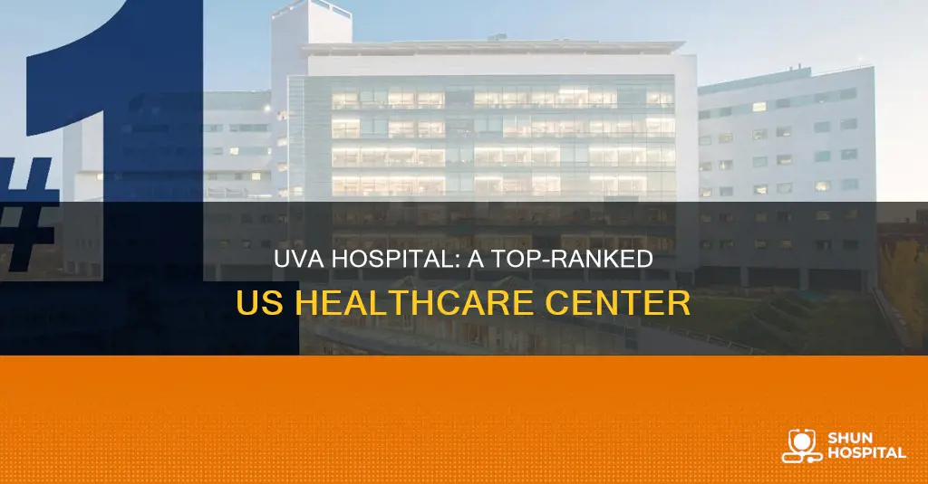 how is uva hospital ranked in us